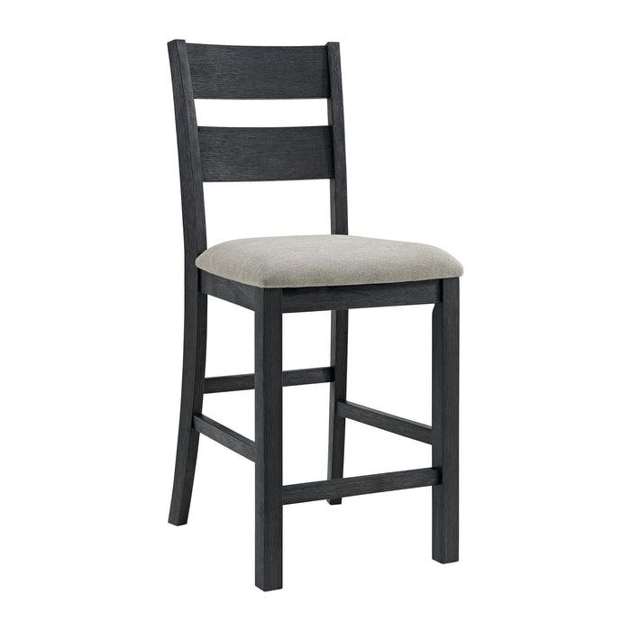 Garcia - 5 Piece Counter Set With Table And 4 Chairs - Black – 5 Piece Dining Room Sets by Elements International at Furniture Wholesale Plus , Nashville furniture store