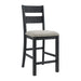 Garcia - 5 Piece Counter Set With Table And 4 Chairs - Black – 5 Piece Dining Room Sets by Elements International at Furniture Wholesale Plus , Nashville furniture store