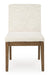 Marxmore - Dining Upholstered Side Chair (Set of 2) - Beige / Brown – Chair Sets by Benchcraft® at Furniture Wholesale Plus , Nashville furniture store