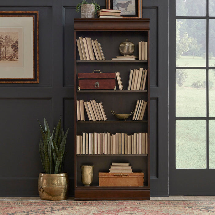 Brayton Manor - Jr Executive Bookcase (RTA) – Standard Bookcases by Liberty Furniture at Furniture Wholesale Plus , Nashville furniture store