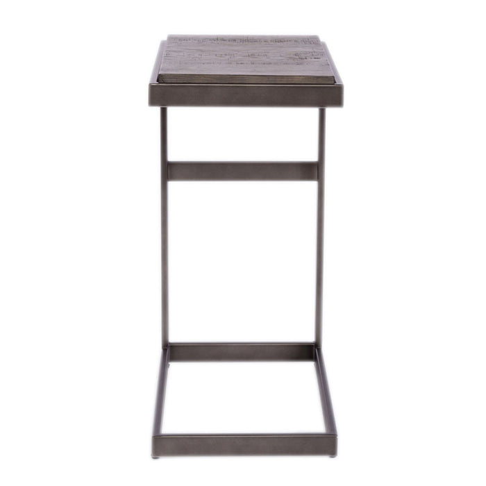 Modern View - Laptop Table - Dark Gray – Laptop Tables by Liberty Furniture at Furniture Wholesale Plus , Nashville furniture store