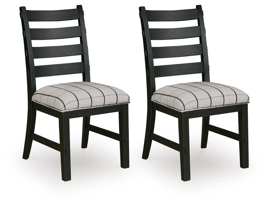 Ridgester - Dining Upholstered Side Chair (Set of 2) – Chair Sets by Benchcraft® at Furniture Wholesale Plus , Nashville furniture store