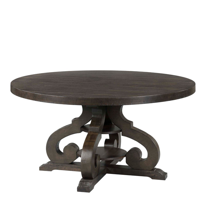 Stone - Round Dining Set – 5 Piece Dining Room Sets by Elements International at Furniture Wholesale Plus , Nashville furniture store