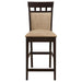 Gabriel - Closed Back Counter Chair (Set of 2) - Cappuccino - Premium Stool Sets from CoasterEveryday - Just $259! Shop now at Furniture Wholesale Plus  We are the best furniture store in Nashville, Hendersonville, Goodlettsville, Madison, Antioch, Mount Juliet, Lebanon, Gallatin, Springfield, Murfreesboro, Franklin, Brentwood