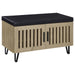 Brixton - 2-Door Padded Entryway Shoe Storage Bench - Premium Storage Benches from Coaster Fine Furniture - Just $279! Shop now at Furniture Wholesale Plus  We are the best furniture store in Nashville, Hendersonville, Goodlettsville, Madison, Antioch, Mount Juliet, Lebanon, Gallatin, Springfield, Murfreesboro, Franklin, Brentwood
