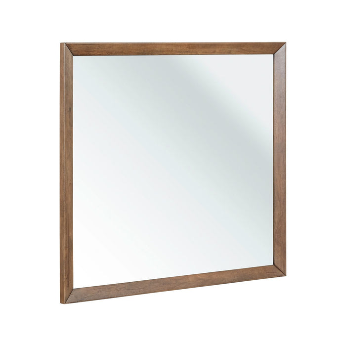 Century Modern - Landscape Mirror - Walnut – Landscape Mirrors by Liberty Furniture at Furniture Wholesale Plus , Nashville furniture store