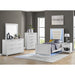 Denmark - 1-Drawer Nightstand With Speaker And USB - White – Nightstands w/ Charging Stations by Elements International at Furniture Wholesale Plus , Nashville furniture store