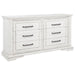 Mckinney - 6-Drawer Bedroom Dresser Cabinet – Dressers by Coaster Fine Furniture at Furniture Wholesale Plus , Nashville furniture store