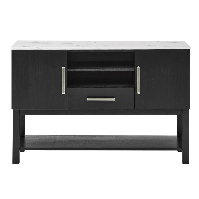 Vance - Side Board - Charcoal / White – Sideboards by Crown Mark at Furniture Wholesale Plus , Nashville furniture store