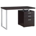 Brennan - 3-Drawer Office Computer Desk - Premium Computer Desks from CoasterEveryday - Just $279! Shop now at Furniture Wholesale Plus  We are the best furniture store in Nashville, Hendersonville, Goodlettsville, Madison, Antioch, Mount Juliet, Lebanon, Gallatin, Springfield, Murfreesboro, Franklin, Brentwood