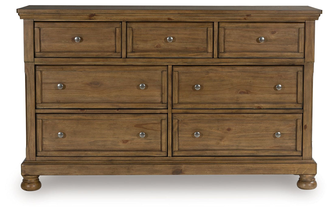 Feddinger - Dresser - Medium Brown – Dressers by Signature Design by Ashley® at Furniture Wholesale Plus , Nashville furniture store