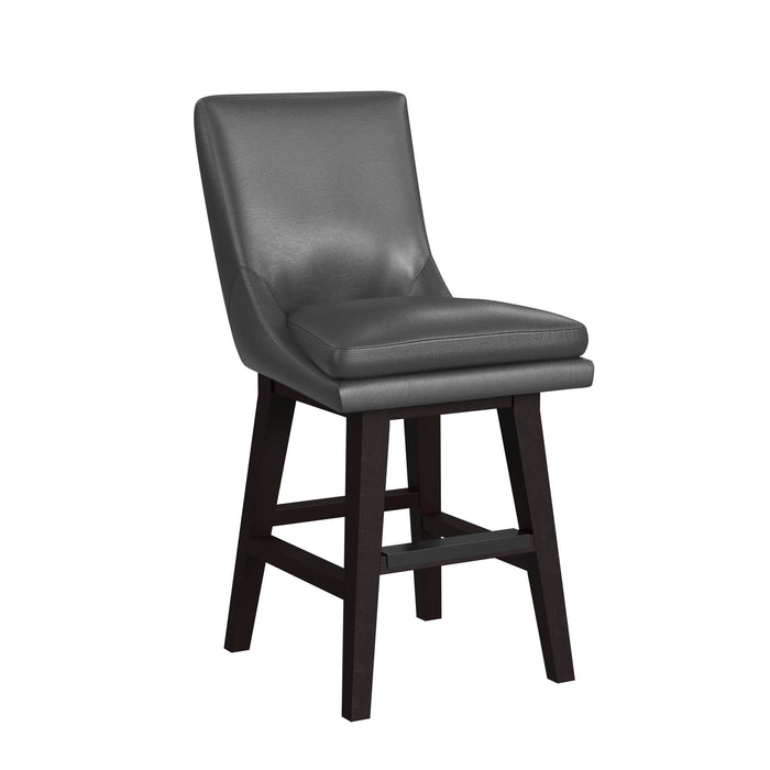 Villanova - Swivel PU Counter Stool (Set of 2) – Stool Sets by Elements International at Furniture Wholesale Plus , Nashville furniture store