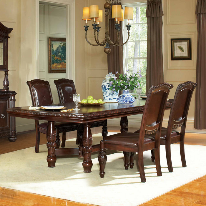 Antoinette - Dining Set – 8 + Piece Dining Room Sets by Steve Silver Furniture at Furniture Wholesale Plus , Nashville furniture store