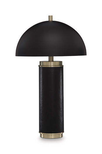Lemland - Metal Table Lamp - Black / Gold Finish – Table Lamps by Signature Design by Ashley® at Furniture Wholesale Plus , Nashville furniture store