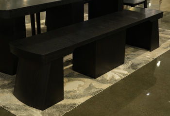 Haldenwick - Extra Large Dining Room Bench - Black – Dining Benches by Signature Design by Ashley® at Furniture Wholesale Plus , Nashville furniture store