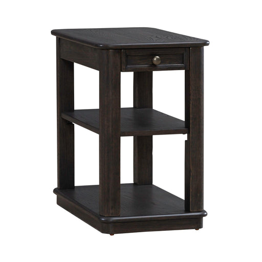 Wallace - Chair Side Table - Aged Oak – Chair Side Tables by Liberty Furniture at Furniture Wholesale Plus , Nashville furniture store