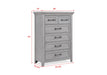 Beckett - Chest - Greige – Accent Chests by Crown Mark at Furniture Wholesale Plus , Nashville furniture store