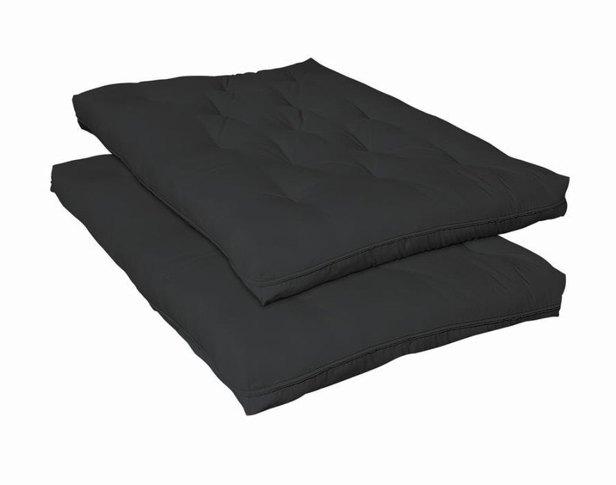 8" Premium Futon Pad - Black – Futon Pads by CoasterEssence at Furniture Wholesale Plus , Nashville furniture store
