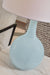 Rylanton - Glass Table Lamp - Aqua – Table Lamps by Signature Design by Ashley® at Furniture Wholesale Plus , Nashville furniture store