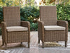 Laguna Heights - Arm Chair With Cushion (Set of 2) - Beige – Chair Sets by Signature Design by Ashley® at Furniture Wholesale Plus , Nashville furniture store