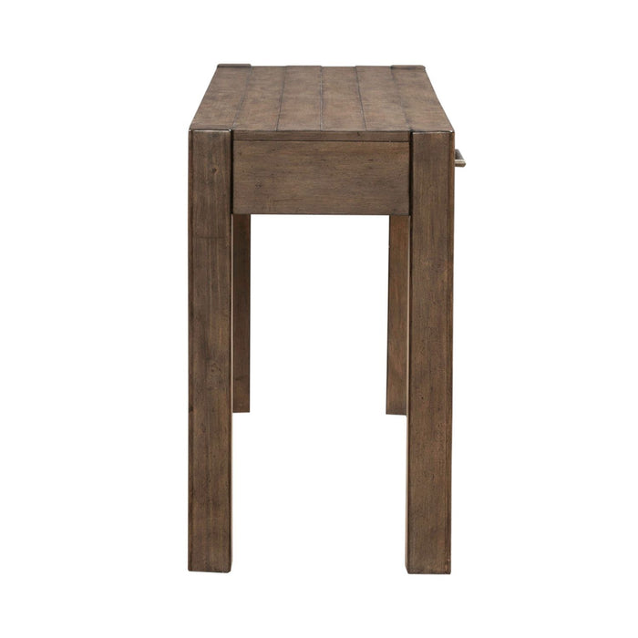 Broadmore - Console Table - Cobblestone Brown – Console Tables by Liberty Furniture at Furniture Wholesale Plus , Nashville furniture store