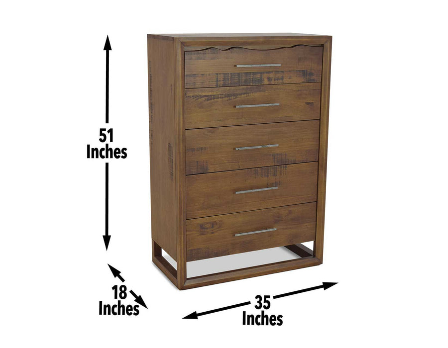 Lofton - Drawer Chest - Brown – Accent Chests by Steve Silver Furniture at Furniture Wholesale Plus , Nashville furniture store