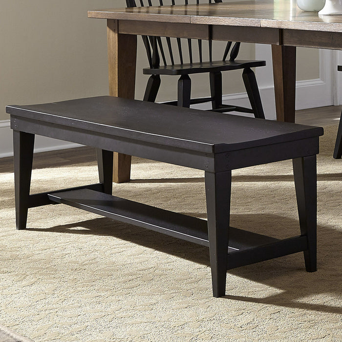 Hearthstone Ridge - Bench – Dining Benches by Liberty Furniture at Furniture Wholesale Plus , Nashville furniture store
