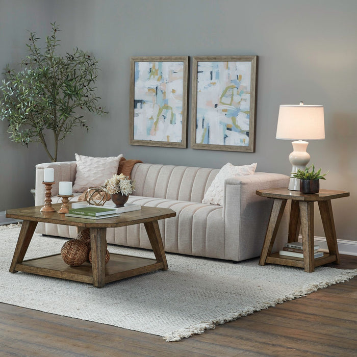 Carolina Park - Optional 3 Piece Set - Amber Brown – Table Sets by Liberty Furniture at Furniture Wholesale Plus , Nashville furniture store