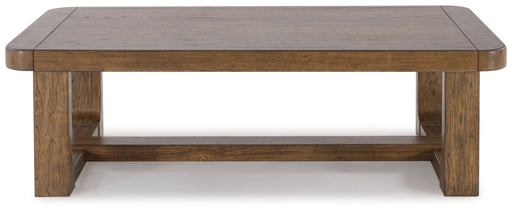 Cabalynn - Rectangular Cocktail Table - Light Brown – Cocktail Tables by Signature Design by Ashley® at Furniture Wholesale Plus , Nashville furniture store