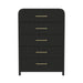 Ridgemont - 5-Drawer Chest – Accent Chests by Elements International at Furniture Wholesale Plus , Nashville furniture store