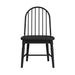 Heritage & Home - Windsor Side Chair (Set of 2) - Black – Chair Sets by Elements International at Furniture Wholesale Plus , Nashville furniture store