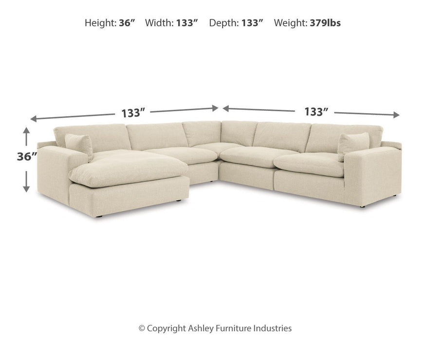 Elyza - Sectional – Stationary Sectionals by Benchcraft® at Furniture Wholesale Plus , Nashville furniture store