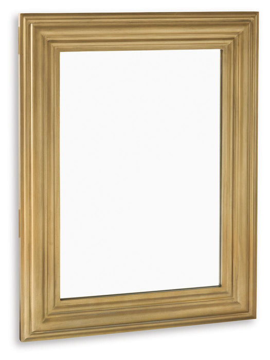 Keneriah - Accent Mirror - Gold Finish – Accent Mirrors by Signature Design by Ashley® at Furniture Wholesale Plus , Nashville furniture store