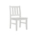 Travis Youth - 5 Piece Dining Set With Table And 4 Chairs - White – 5 Piece Dining Room Sets by Elements International at Furniture Wholesale Plus , Nashville furniture store