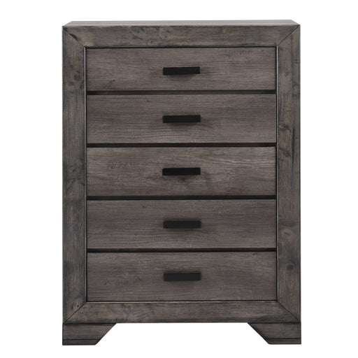 Nathan - Chest - Gray Oak Finish – Accent Chests by Elements International at Furniture Wholesale Plus , Nashville furniture store