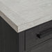 Axel - Server - Light Gray / Espresso – Servers by Elements International at Furniture Wholesale Plus , Nashville furniture store