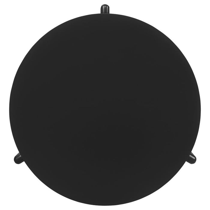 Cordova - Round Solid Wood Coffee Table - Black – Coffee Tables by Coaster Fine Furniture at Furniture Wholesale Plus , Nashville furniture store