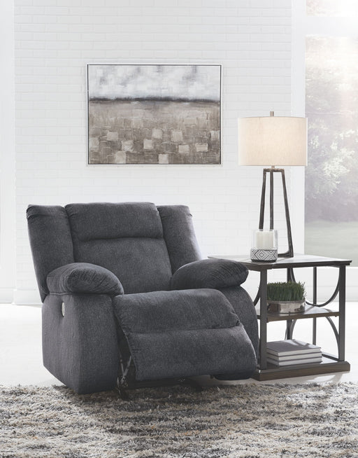 Burkner - Marine - Power Rocker Recliner - Premium Reclining Chairs from Signature Design by Ashley® - Just $768! Shop now at Furniture Wholesale Plus  We are the best furniture store in Nashville, Hendersonville, Goodlettsville, Madison, Antioch, Mount Juliet, Lebanon, Gallatin, Springfield, Murfreesboro, Franklin, Brentwood