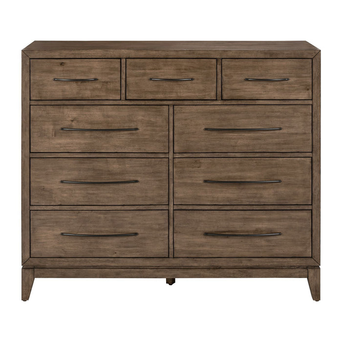 Shaker Lakes - 9 Drawer Chesser - Harvest Brown – Dressers by Liberty Furniture at Furniture Wholesale Plus , Nashville furniture store