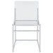 Adino - Acrylic Dining Side Chair (Set of 2) – Chair Sets by Coaster Fine Furniture at Furniture Wholesale Plus , Nashville furniture store