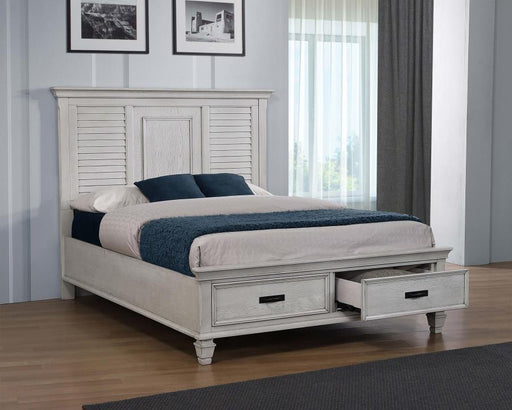 Franco - Wood Storage Panel Bed - Premium Storage Beds from CoasterEssence - Just $1029! Shop now at Furniture Wholesale Plus  We are the best furniture store in Nashville, Hendersonville, Goodlettsville, Madison, Antioch, Mount Juliet, Lebanon, Gallatin, Springfield, Murfreesboro, Franklin, Brentwood