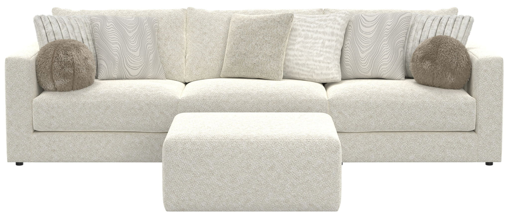 Ritzy - Modular Sofa And Included Cocktail Ottoman – 2 Piece Living Room Sets by Jackson at Furniture Wholesale Plus , Nashville furniture store