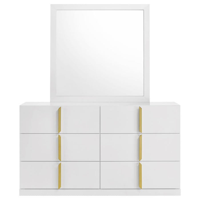 Ines - 6-Drawer Bedroom Dresser Cabinet – Dressers by Coaster Fine Furniture at Furniture Wholesale Plus , Nashville furniture store