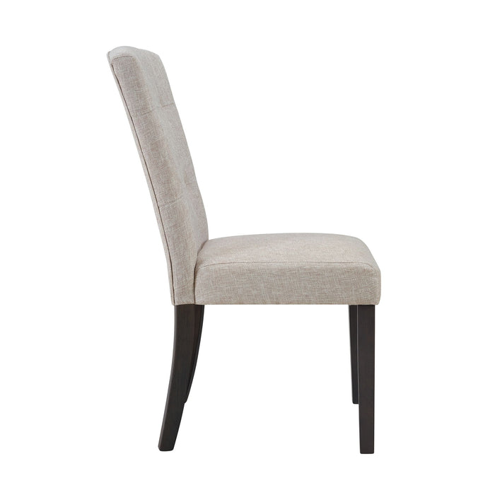 Lexi - Tufted Upholstered Chair (Set of 2) - Espresso – Chair Sets by Elements International at Furniture Wholesale Plus , Nashville furniture store