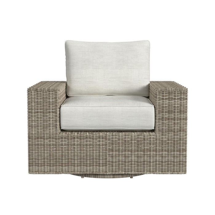 Carmona - Swivel Chair - Natural – Swivel Chairs by Elements International at Furniture Wholesale Plus , Nashville furniture store