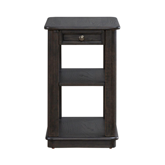 Wallace - Chair Side Table - Aged Oak – Chair Side Tables by Liberty Furniture at Furniture Wholesale Plus , Nashville furniture store