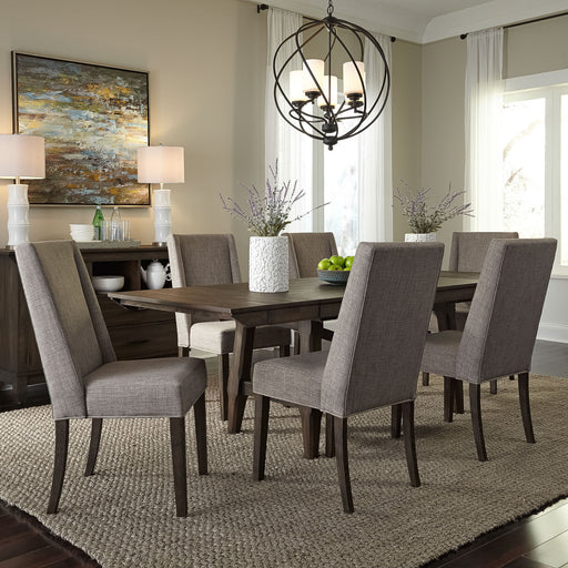 Double Bridge - Table Set – 5 Piece Dining Room Sets by Liberty Furniture at Furniture Wholesale Plus , Nashville furniture store