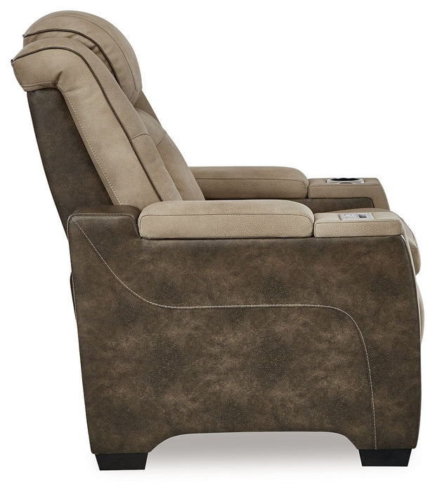 Next-Gen Durapella - Pwr Recliner/Adj Headrest – Reclining Chairs by Signature Design by Ashley® at Furniture Wholesale Plus , Nashville furniture store