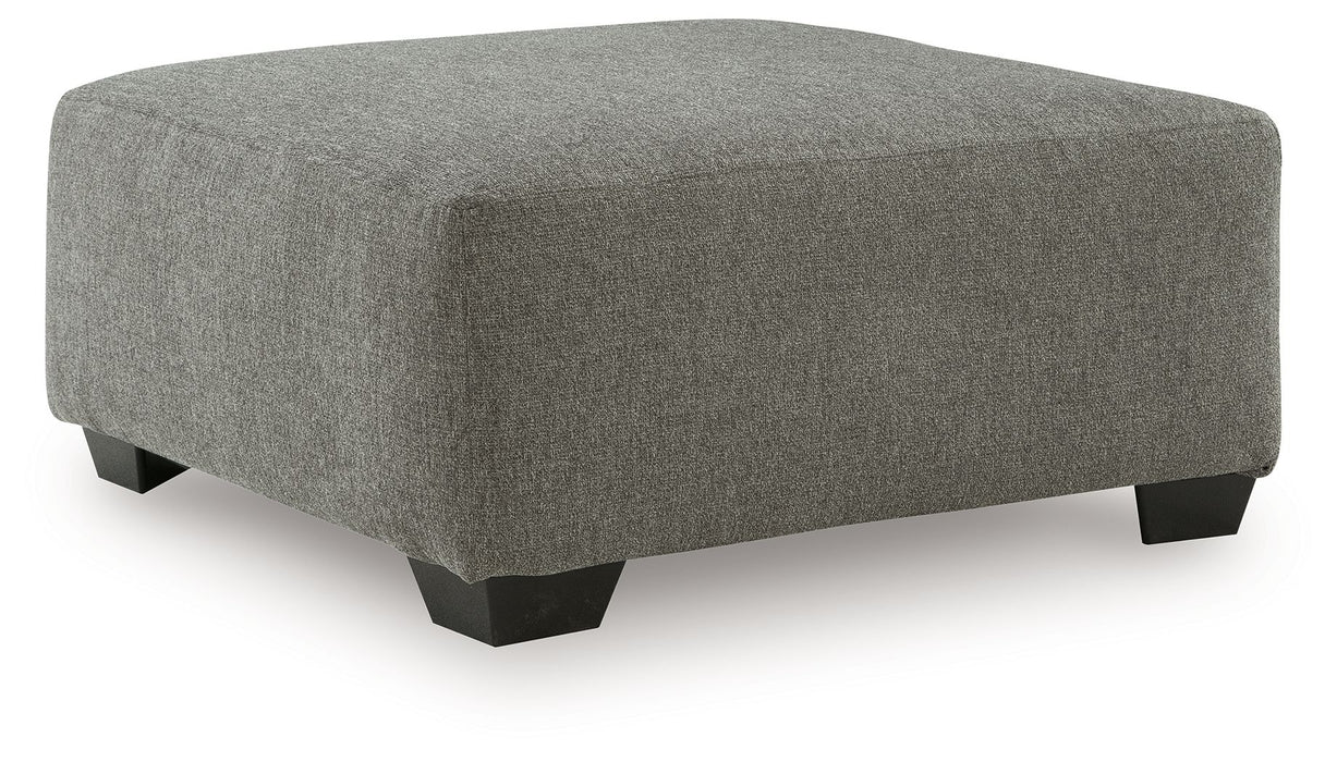 Clarington - 2 Pc. - 3-Piece Sectional And Oversized Ottoman - Greystone – 2 Piece Living Room Sets by Signature Design by Ashley® at Furniture Wholesale Plus , Nashville furniture store