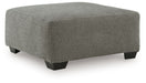 Clarington - 2 Pc. - 3-Piece Sectional And Oversized Ottoman - Greystone – 2 Piece Living Room Sets by Signature Design by Ashley® at Furniture Wholesale Plus , Nashville furniture store